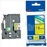 Lamineret tape til m�rkningsmaskiner Brother TZeS641 Sort/Gul 18mm 18 mm x 8 m #1