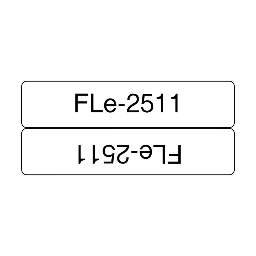 Original Matrix Tape Brother FLE2511 Hvid #3