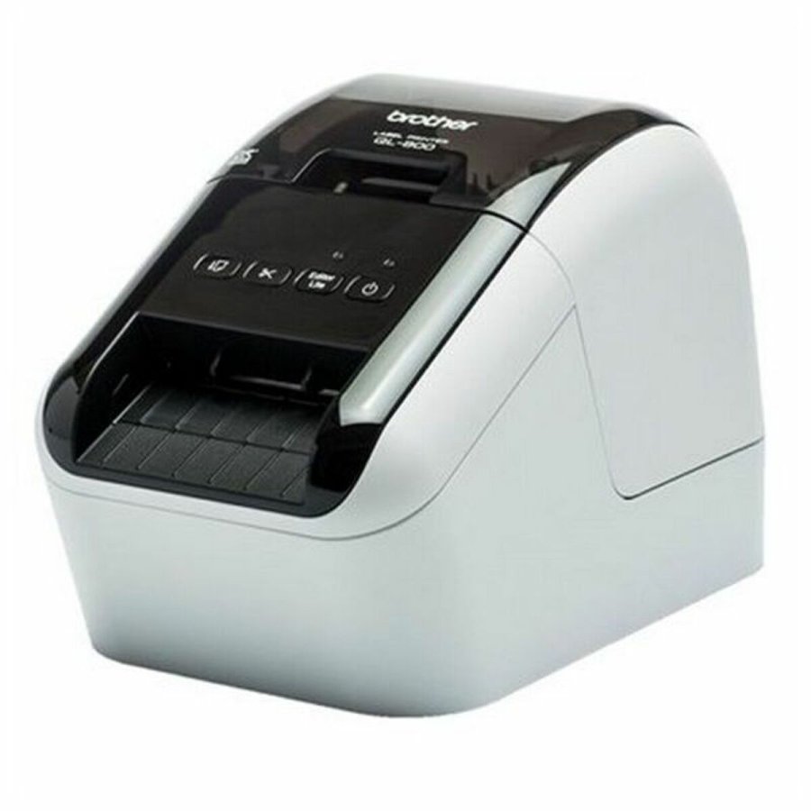 Termisk printer Brother QL800ZX1 USB Gr Hvid/Sort Sort/Gr #3