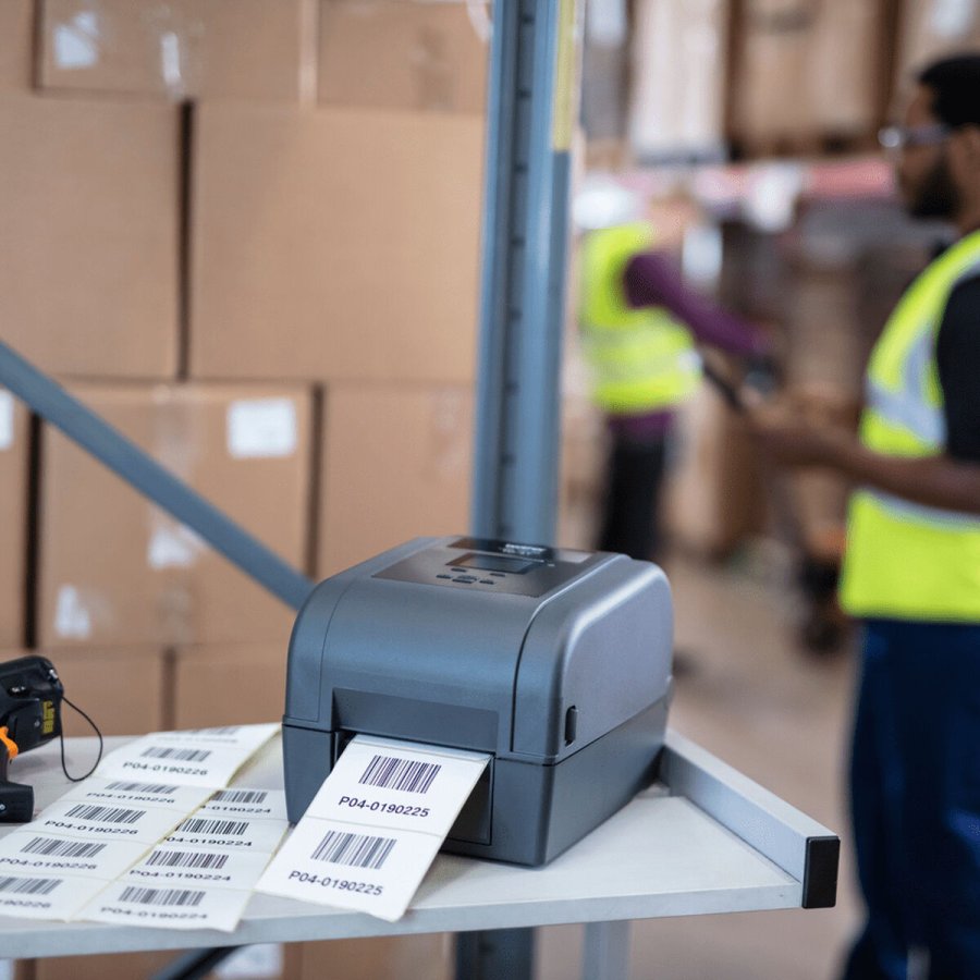 Labelprinter Brother TD4650 Sort Gr� #7