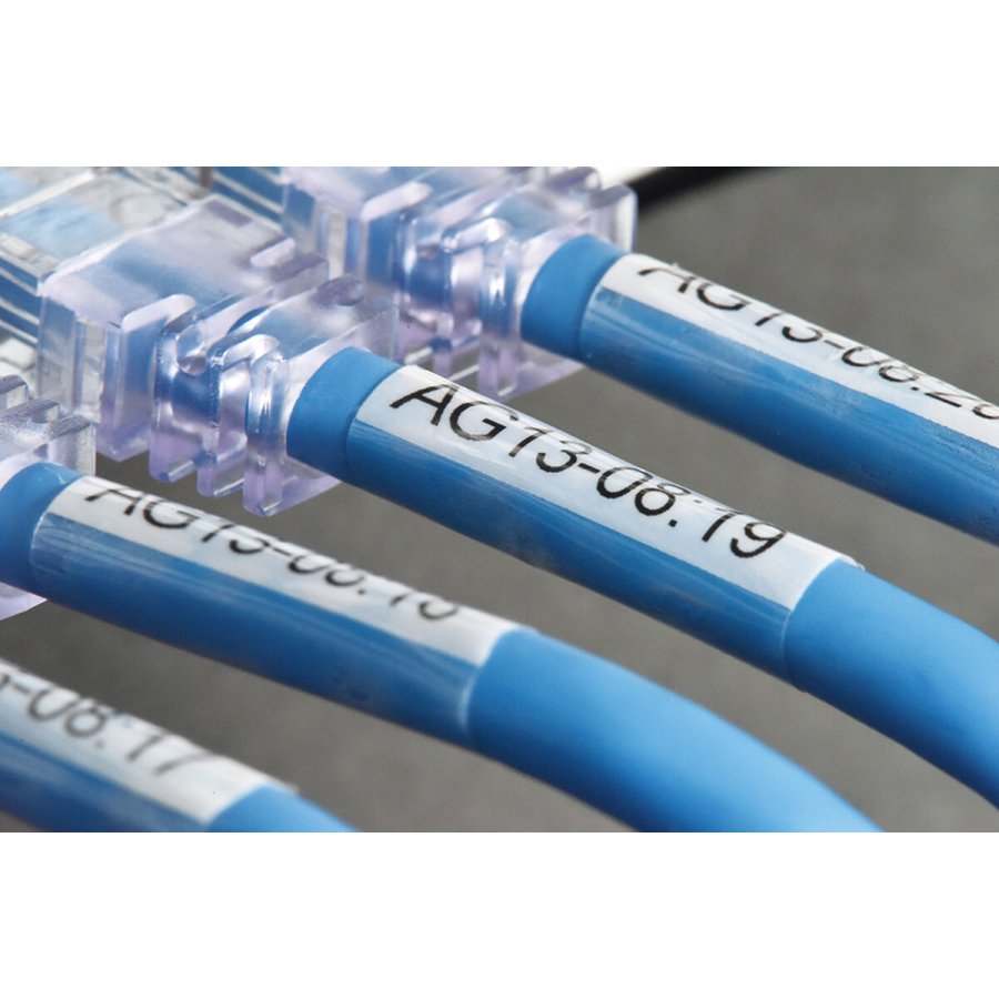 Lamineret tape til m�rkningsmaskiner Brother TZe-SL251 Hvid Sort (1 enheder) #4