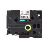 Lamineret tape til m�rkningsmaskiner Brother TZESL261 Hvid Sort (1 enheder) #1