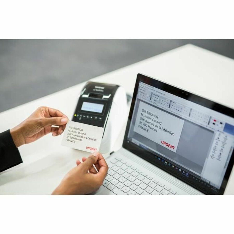 Termisk printer Brother Ql-810W Sort Sort/Hvid #1