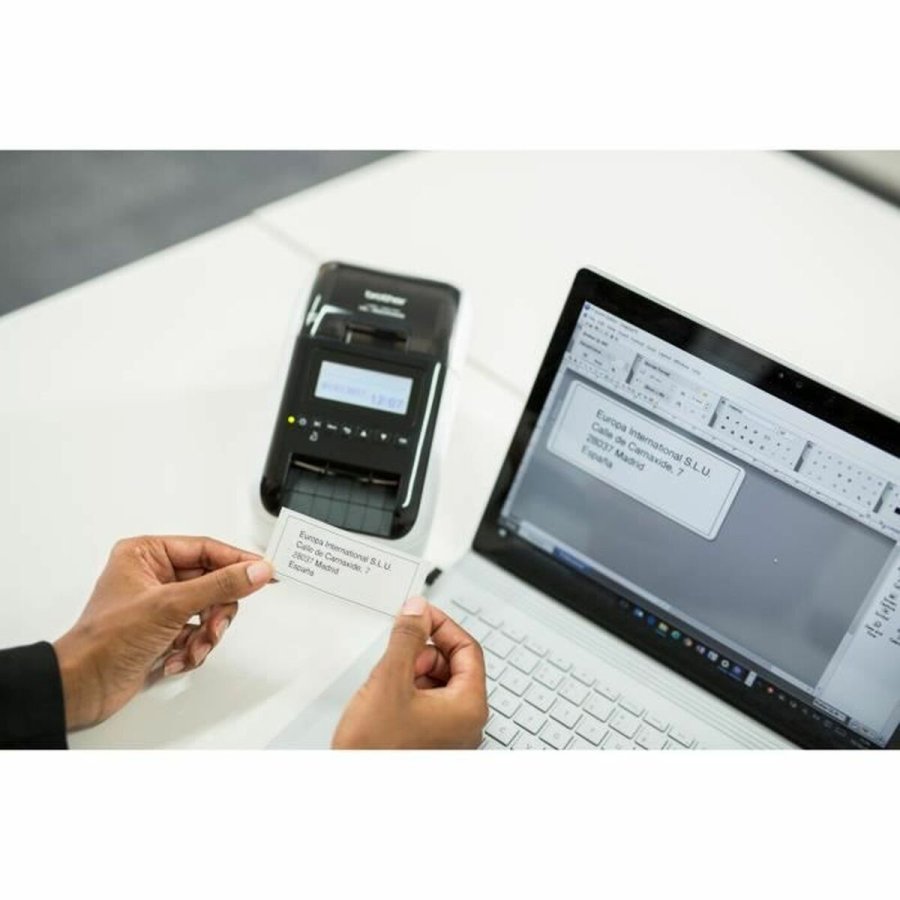 Termisk printer Brother Ql-810W Sort Sort/Hvid #3