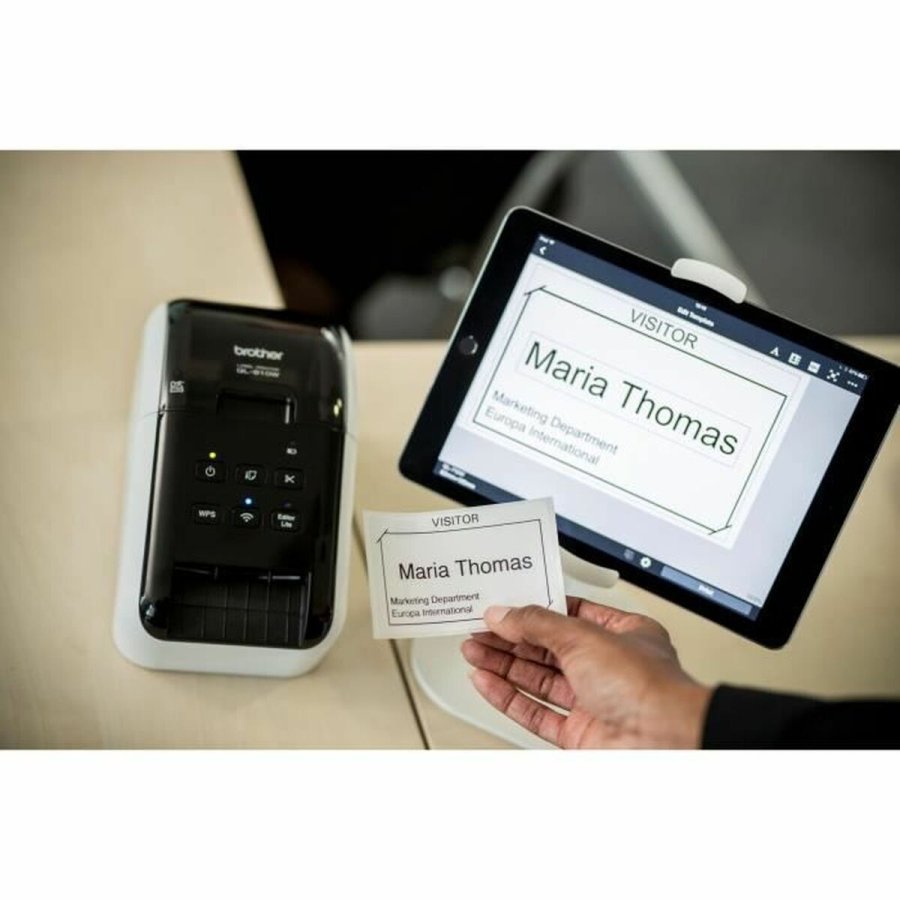 Termisk printer Brother Ql-810W Sort/Hvid #2