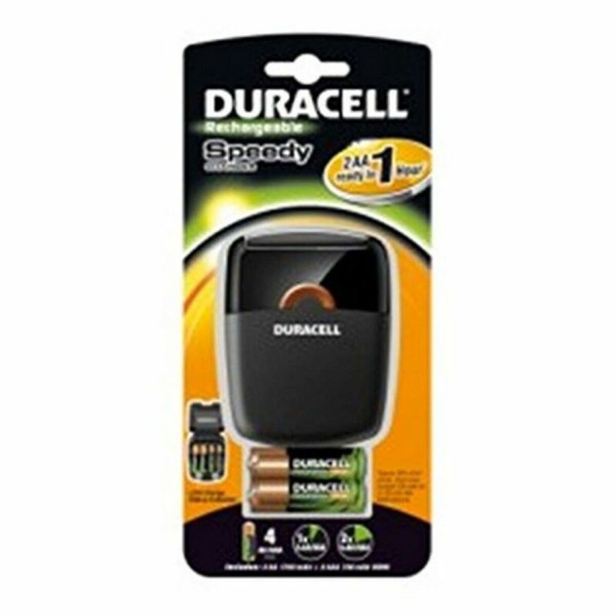 Oplader + genopladelige batterier DURACELL CEF27 2 x AA + 2 x AAA 1700 mAh 750 mAh (1 enheder) #1