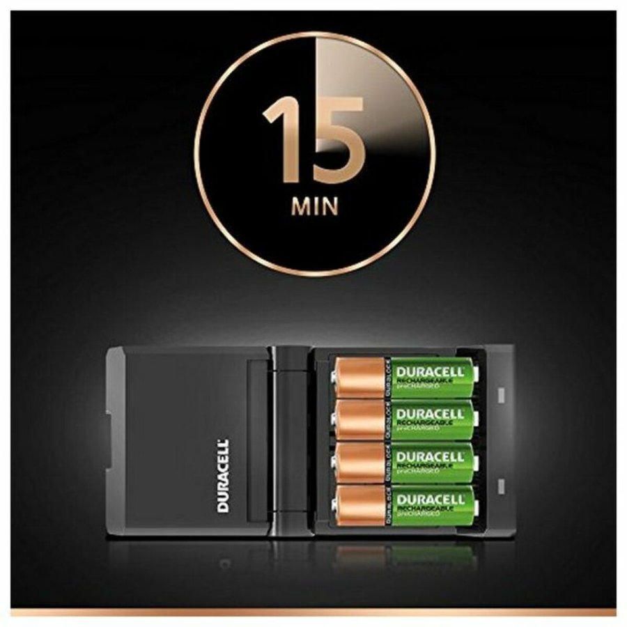 Oplader + genopladelige batterier DURACELL CEF27 2 x AA + 2 x AAA 1700 mAh 750 mAh (1 enheder) #5