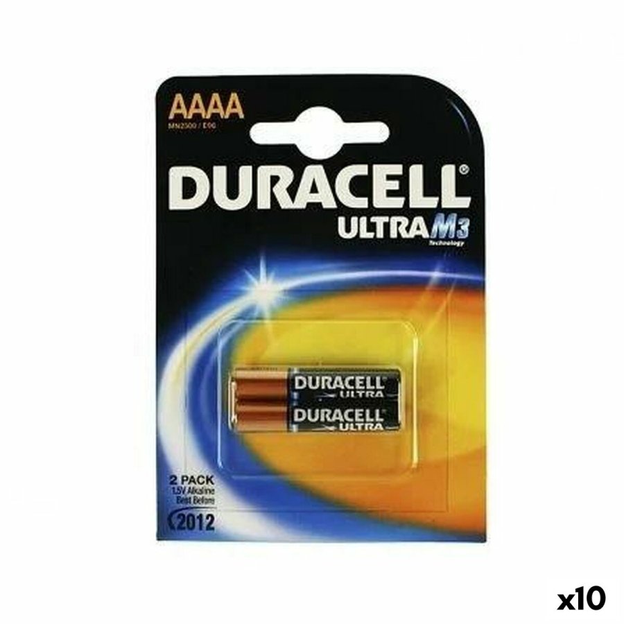 Batterier DURACELL 1,5 V AAAA (10 enheder) #1