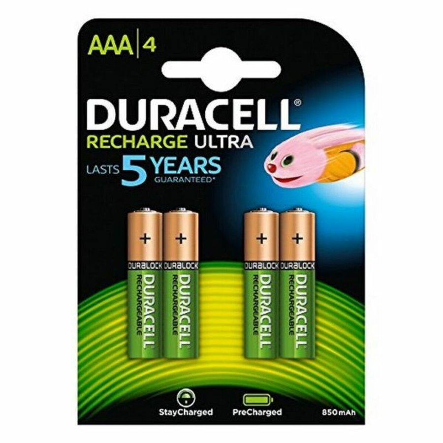 Genopladelige batterier DURACELL StayCharged AAA (4pcs) HR03 AAA 1,2 V AAA #1