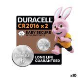 Knapbatteri DURACELL DL2016 K2 3 V (10 enheder) #2