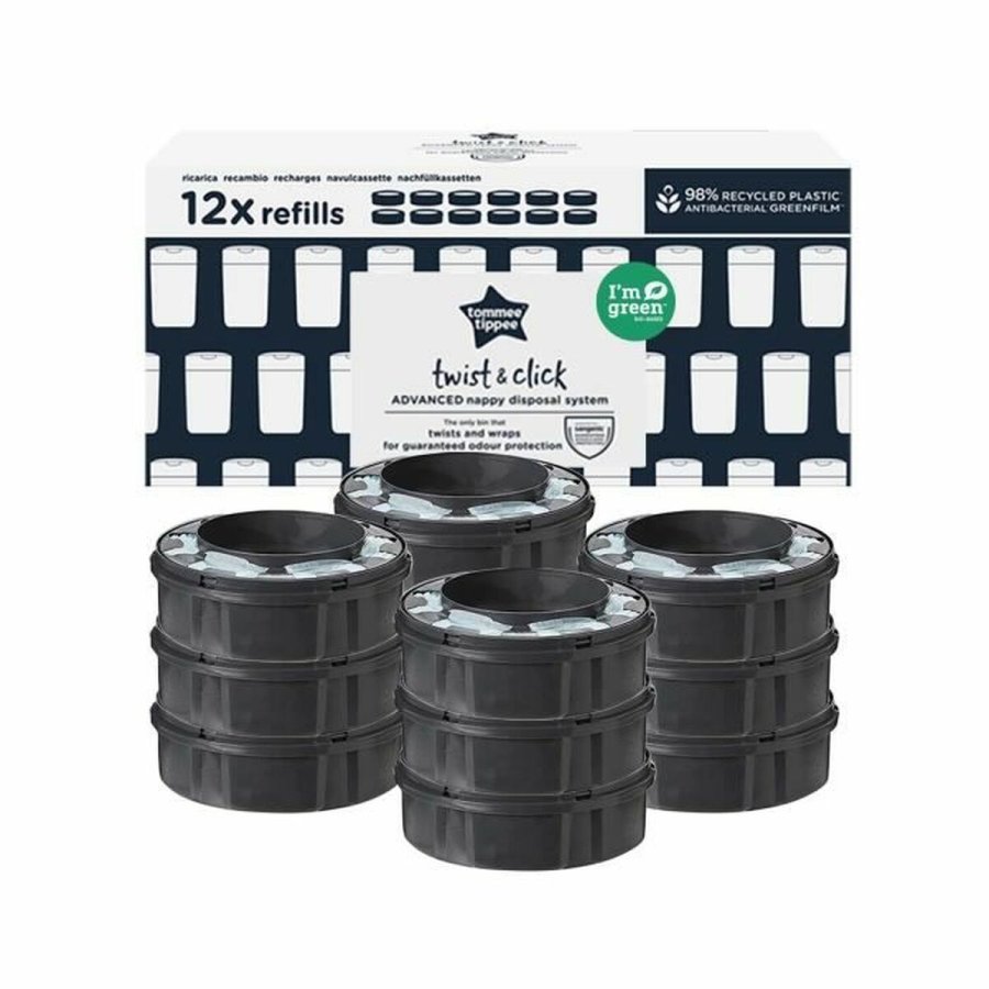 Udskifter Tommee Tippee Twist & Click 12 enheder #1