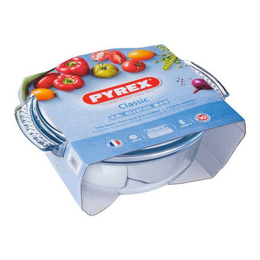 Gryde Med Glaslg Pyrex 118A000/5043 Gennemsigtig #3