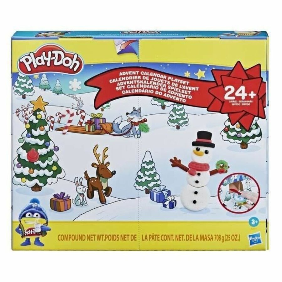 Adventskalender Play-Doh Plastik Jul (24 Dele) #13