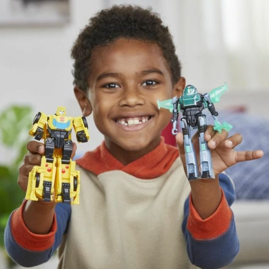 Action Figurer Hasbro Cyber-Combiner Bumblebee et Mo Malto #4