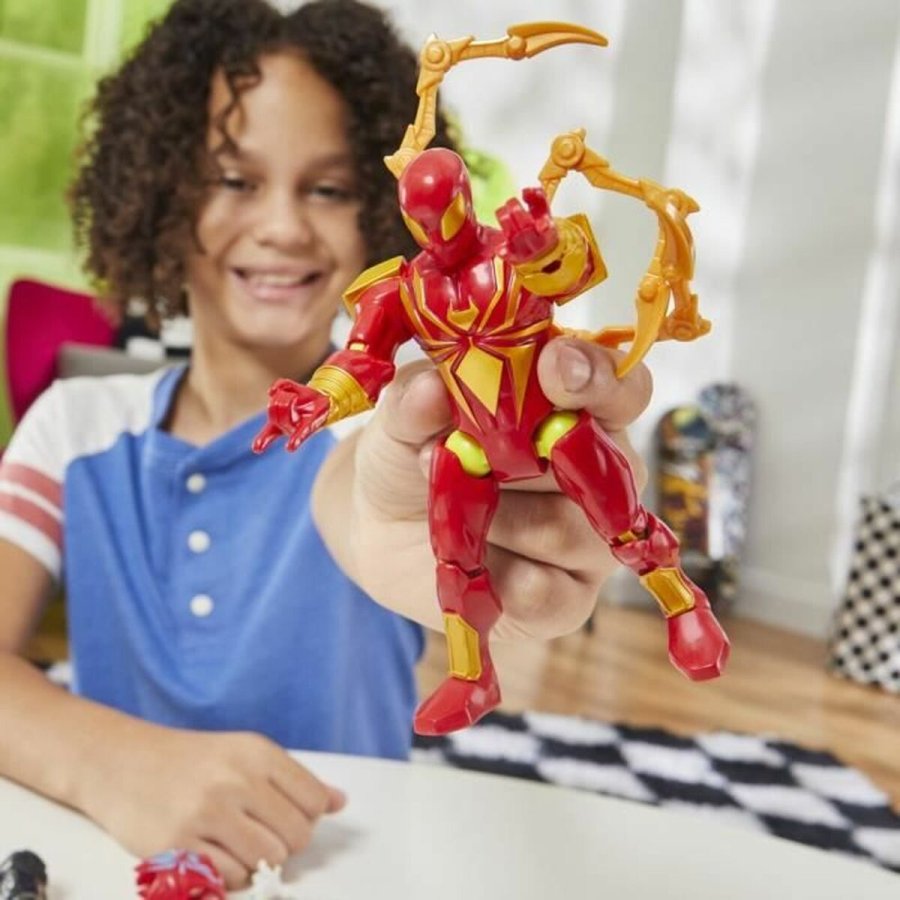 Samlet figur Hasbro MixMashers Iron Spider Deluxe #3