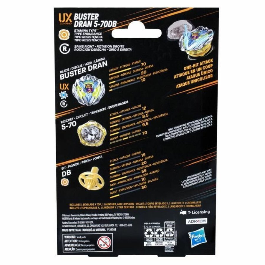 Samlet figur Hasbro BEY BBX DE FORT TYRON #5