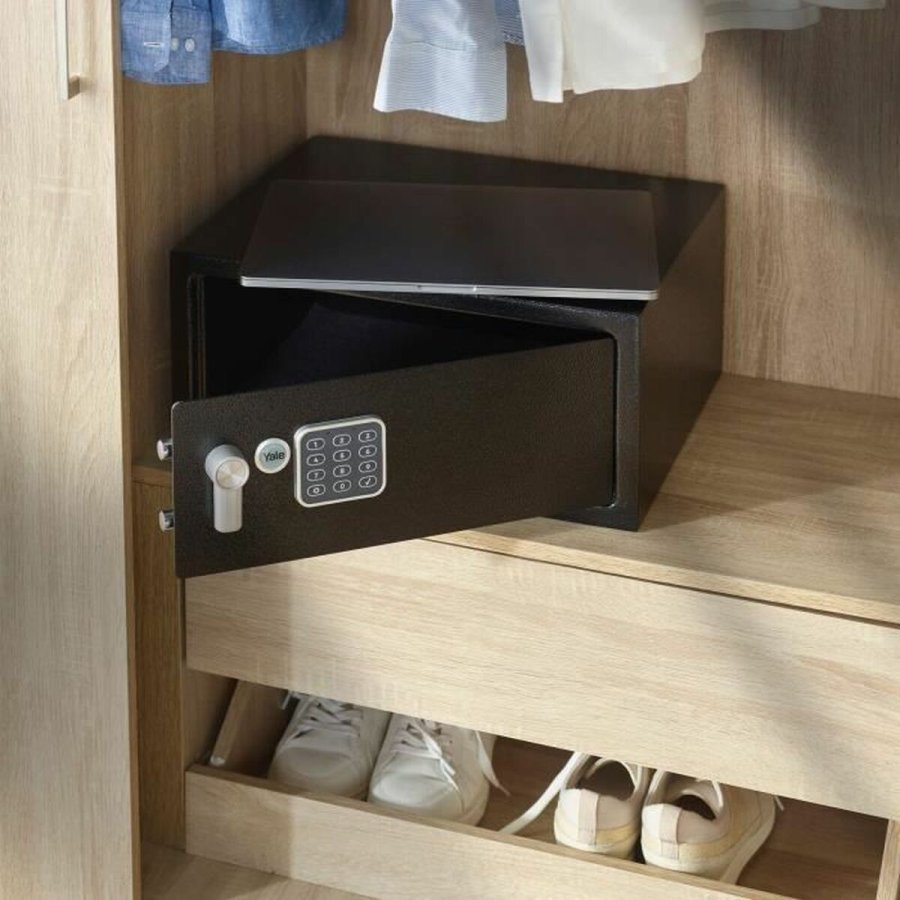 Pengeskab med elektronisk ls Yale YLV/200/DB2 24 L 20 x 43 x 35 cm Sort #4