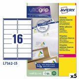 Printer labels Avery L7162 Hvid 15 Ark 99,1 x 33,9 mm (5 enheder) #1