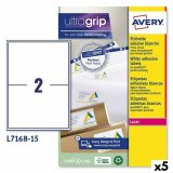 Printer labels Avery L7168 Hvid 15 Ark 199,6 x 143,5 mm (5 enheder) #1