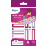 Selvklbende etiketter Avery RESMI30F-UK Hvid Rd 10 x 50 mm (30 enheder) #1
