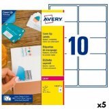 Printer labels Avery L4612 Hvid 25 Ark 99,1 x 57 mm (5 enheder) #1
