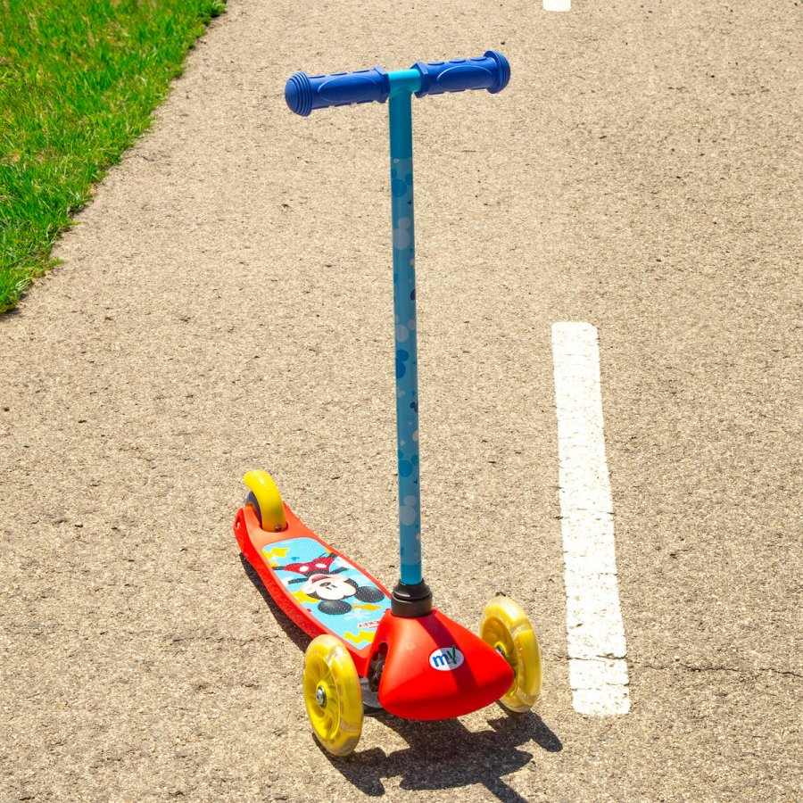 Legetjsscooter Mickey Mouse Gummi Metal Plastik #2