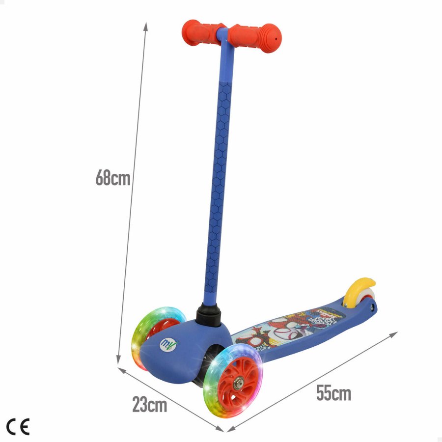 Legetjsscooter Spidey Gummi Metal Plastik #4