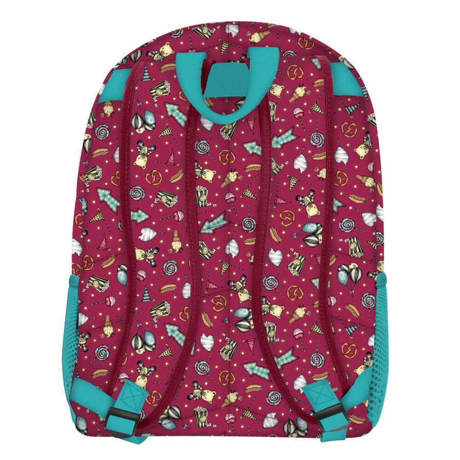 Skoletaske Gorjuss Fireworks Rdbrun 31.5 x 40 x 22.5 cm #2