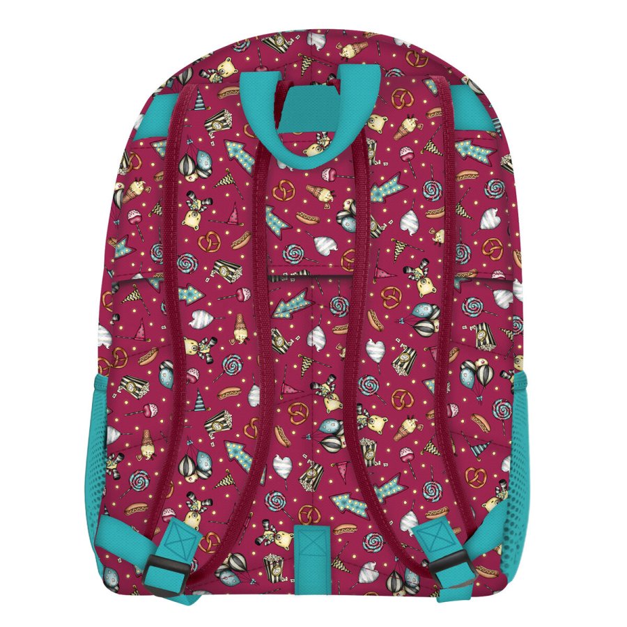 Skoletaske Gorjuss Fireworks Rdbrun 31.5 x 44 x 22.5 cm #2