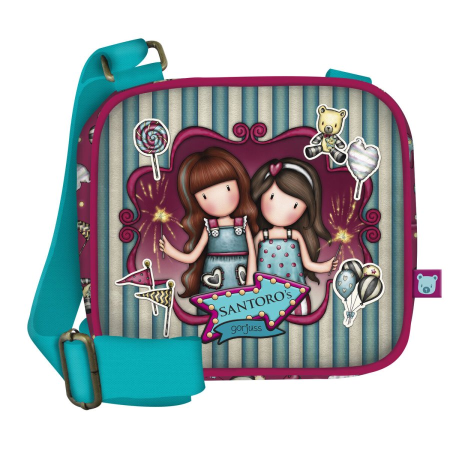 Skuldertaske Gorjuss Fireworks R�dbrun (16.5 x 15 x 6.5 cm) #1