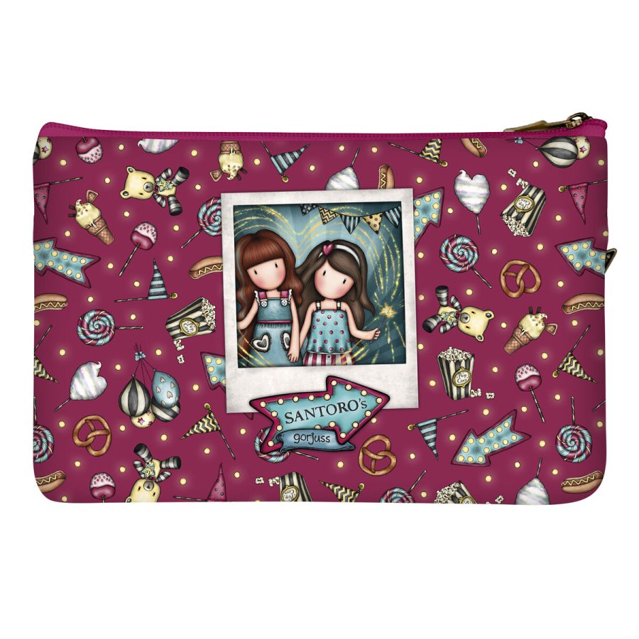 Penalhus Gorjuss Fireworks Rdbrun (23.4 x 15.5 x 1.5 cm) #2