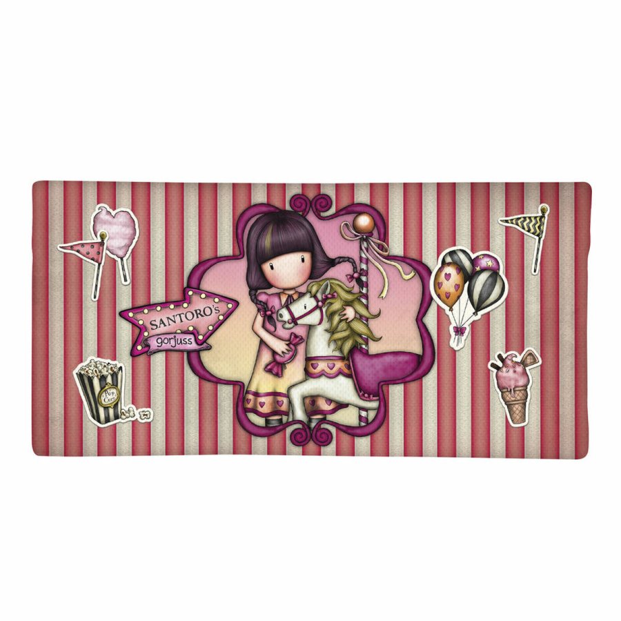 Penalhus Gorjuss Carousel Laksefarvet (22 x 11 x 1.5 cm) #2