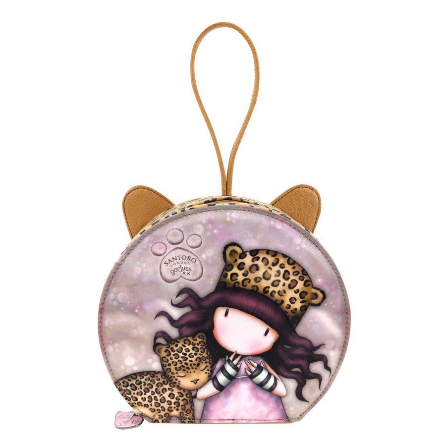 Rejsetoilettaske Gorjuss Leopard (19,5 x 17,5 x 8 cm) #1