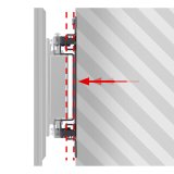 Sk�rm bord st�tte B-Tech BT8390-WFK5/B #4