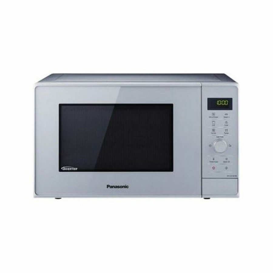 Mikroblgeovnen med Grill Panasonic NN-GD36HMSUG 1000 W 23 L Slvfarvet #1