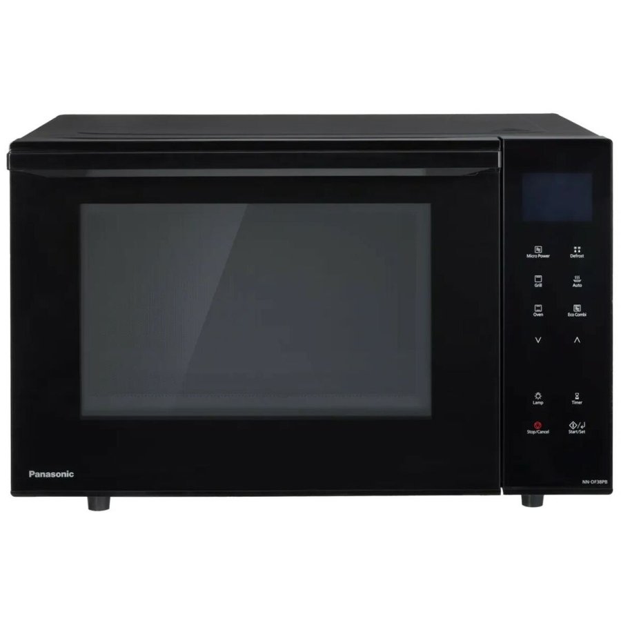 Mikroblgeovnen med Grill Panasonic NNDF38PBEPG Sort 1000 W 23 L #1