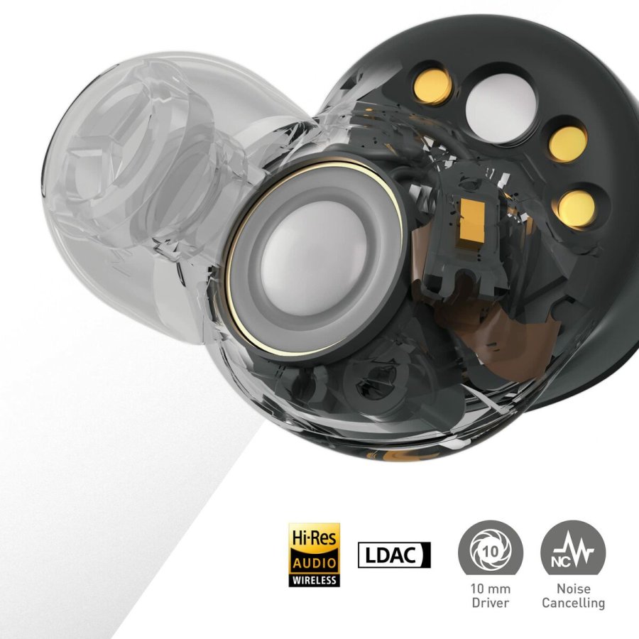 Hovedtelefoner med mikrofon Technics EAHAZ80EA #5