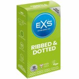 Kondomer EXS Ribbed 12 enheder #1