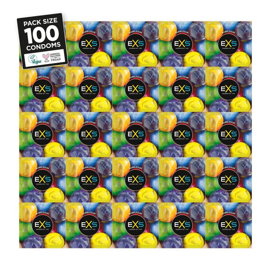 Kondomer EXS Tyggegummi 100 enheder #3
