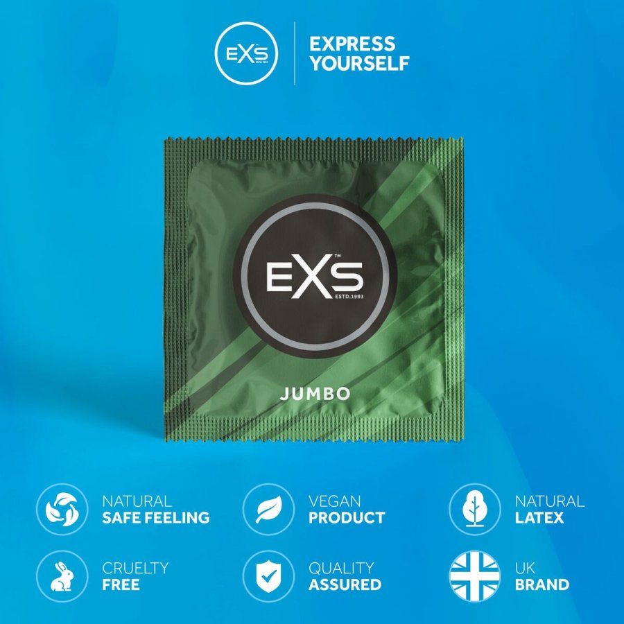 Kondomer EXS Jumbo 24 enheder #3