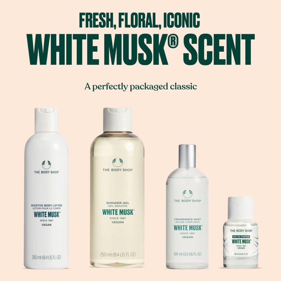 Parfume st til kvinder The Body Shop WHITE MUSK 4 Dele #4