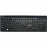 Tastatur Kensington Advance Fit AZERTY Sort Mat bagp� Fransk AZERTY #1