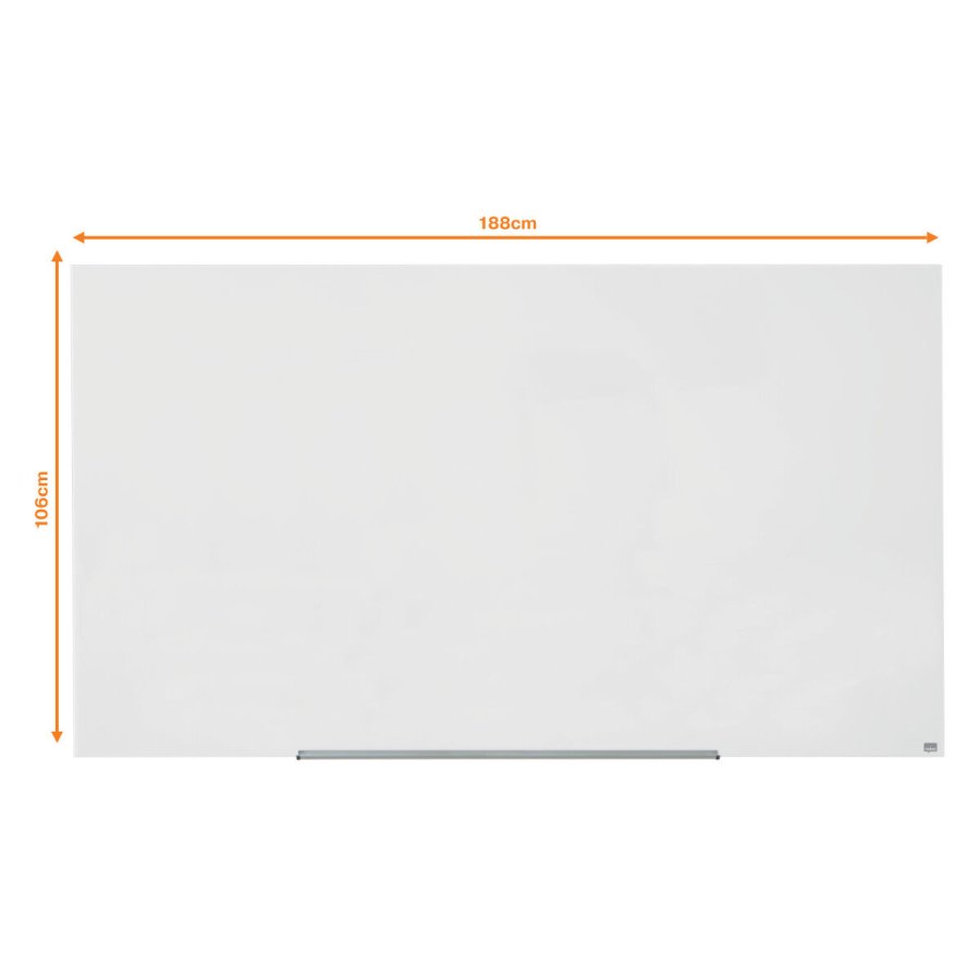 Magnettavle Nobo Impression Pro Hvid Krystal 190 x 100 cm #3