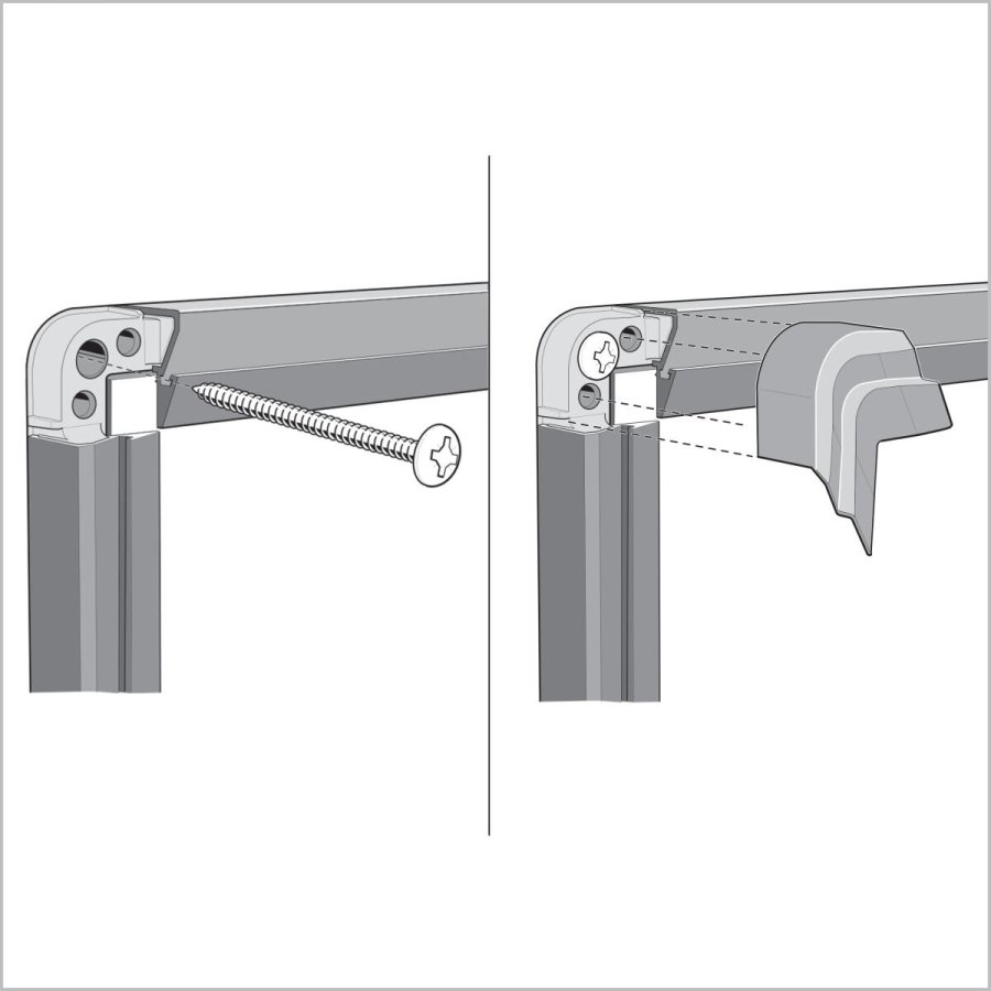 Magnettavle Nobo Premium Plus Hvid Aluminium 240 x 120 cm #3