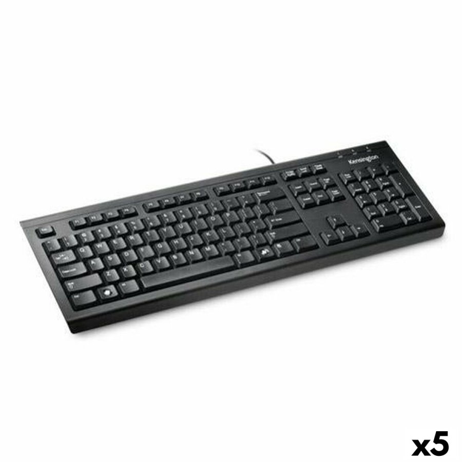 Tastatur Kensington 1500109BE Sort QWERTY #1