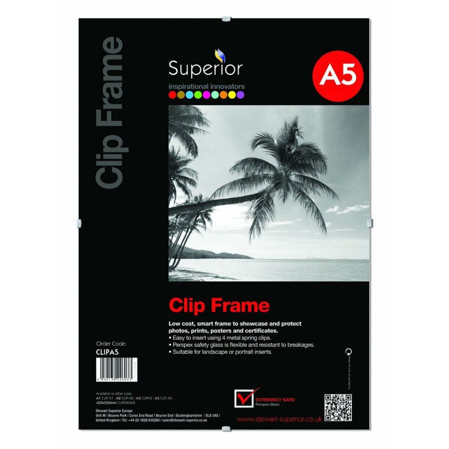 Fotoramme Seco CLIP-A5 Brun Harpiks 21 x 15 cm #1