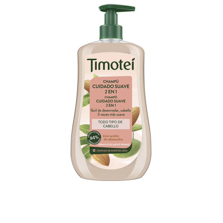 Shampoo Timotei TIMOTEI 2 EN 1 ALMENDRAS 600 ml #1
