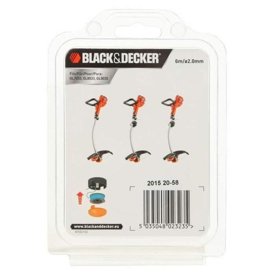 Bomuldsgarn Black & Decker A6482-XJ Sort Nylon #2