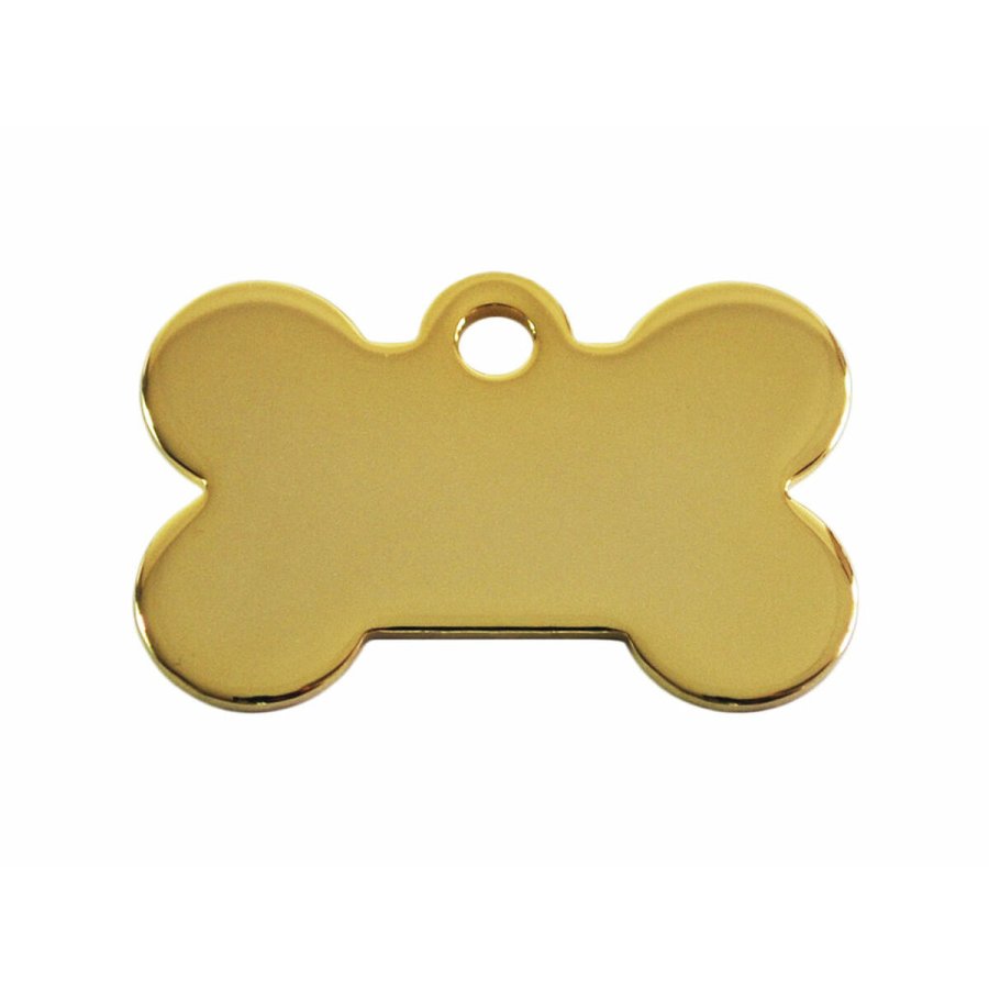 Identifikationsplade til krave Imarc Bone Gylden #1