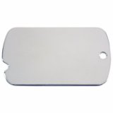 Identifikationsplade Imarc Military Slvfarvet #2